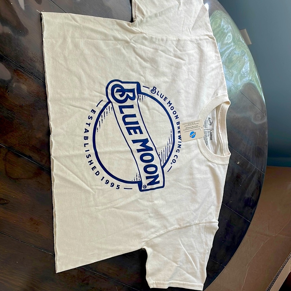 Blue moon crop top
